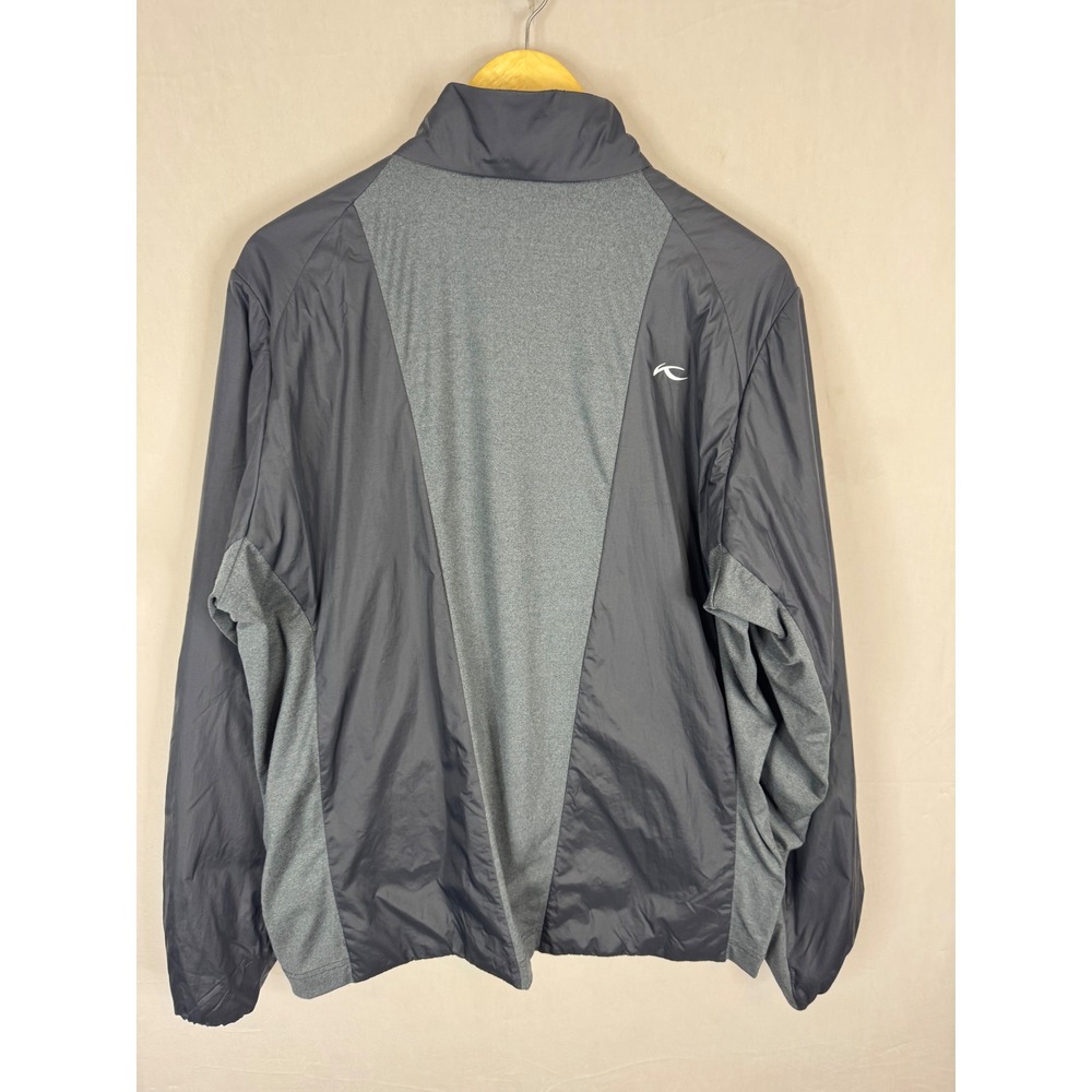 KJUS Men Radiation Jacket MG15-L11 Dark Gray Full Zip Lightweight Golf XL 54 - Picture 2 of 11